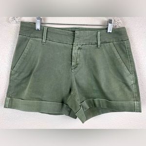 Dear John Hampton Cuffed Shorts Green Size 30